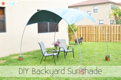 DIY PVC Canopy for Backyard Shade - The Kreative Life