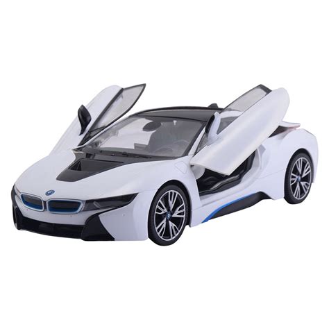 Licensed Rastar R/C Remote Control Car Vehicle 1:18 BMW i8 59200 White Car Model Kid Child Toy ...