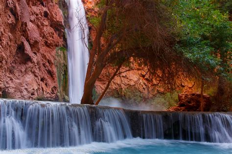 Mooney Falls, Grand Canyon, Arizona | Photos by Ron Niebrugge