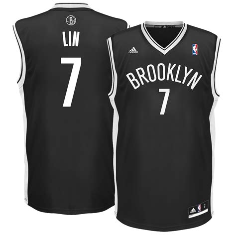 Jeremy Lin Brooklyn Nets adidas Replica Jersey - Black