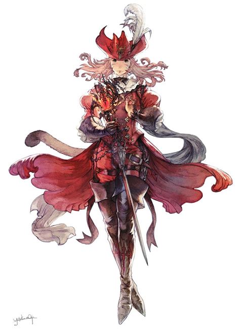 Red Mage Art - Final Fantasy XIV: Stormblood Art Gallery | Final ...