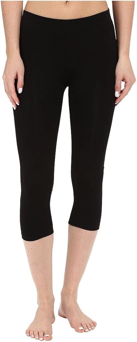 Pact Organic Cotton Cropped Leggings Black MD at Amazon Women’s Clothing store