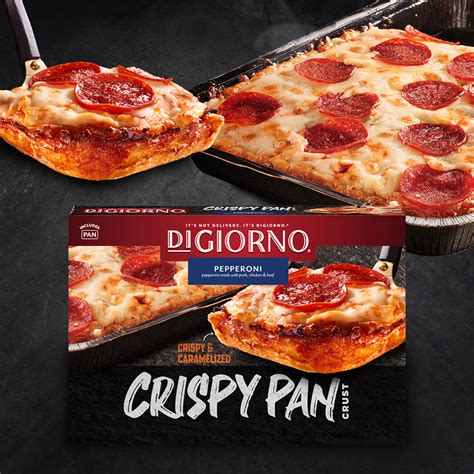 DIGIORNO® Pepperoni Crispy Pan Crust Pizza | El Mejor Nido