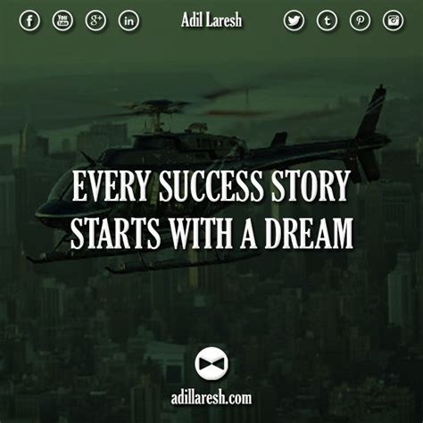 Every success story starts with a dream. | quotes | Pinterest | Success