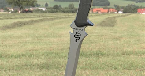 Krauser Knife from Resident Evil 4 by Icarus3D | Download free STL model | Printables.com