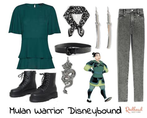 Mulan Disneybound Looks - Redhead Baby Mama | Atlanta Blogger