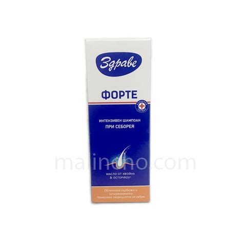 Forte Seborrhea Symptoms Shampoo Zdrave 130ml