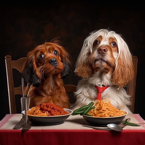 Dogs eating spaghetti | Name that film Like my photos? Buy m… | Flickr