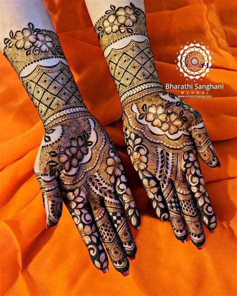 Indian Full Hand Mehndi Designs