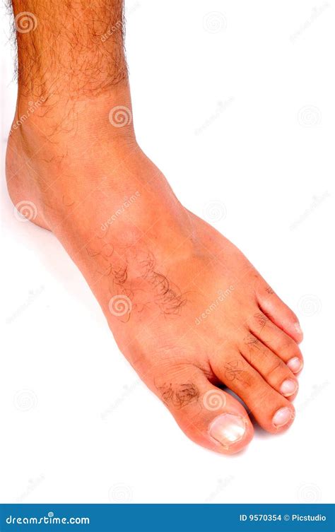 Man's Foot Stock Images - Image: 9570354