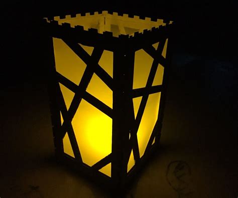 Laser-Cut Paper Lantern : 9 Steps (with Pictures) - Instructables