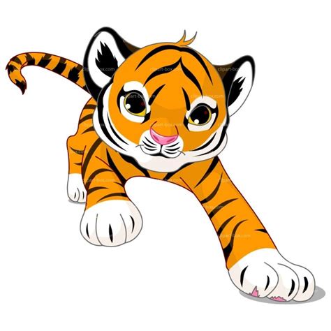 Cute cartoon Tiger drawing free image download