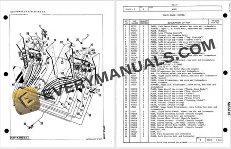 Manitowoc 4500 Crawler Parts Manual