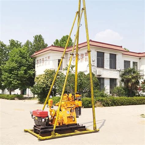 Mine Rock Borehole Drilling Rig for Engineering Foundation Construction Water Well Drill Rig ...