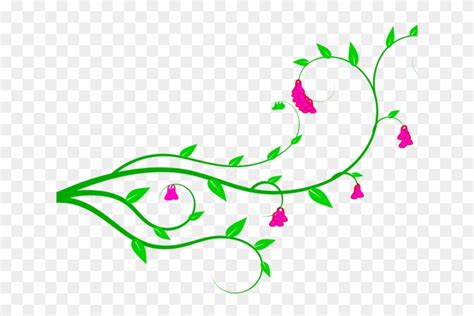 flower vine border clip art 10 free Cliparts | Download images on Clipground 2024