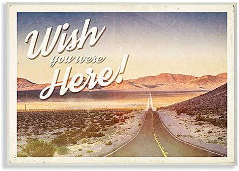 Wish You Were Here Postcard Wall Art | Postcard template, Postcard wall ...