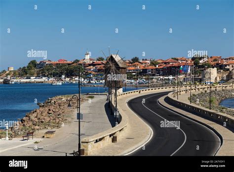 Old town of Nessebar Stock Photo - Alamy