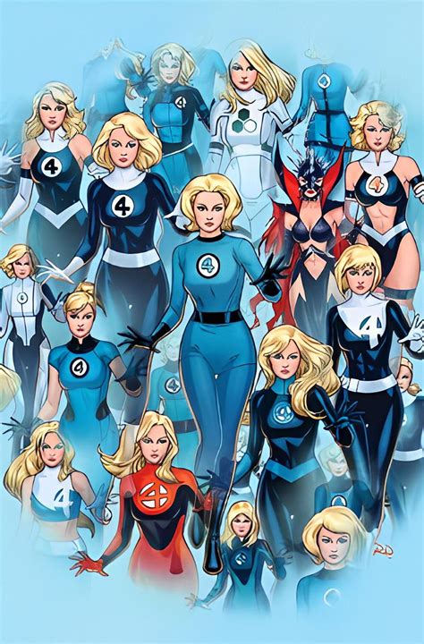 What’s your favorite invisible woman costume? : r/Marvel