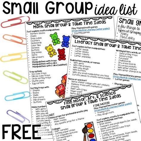 Small Group Games For Youth