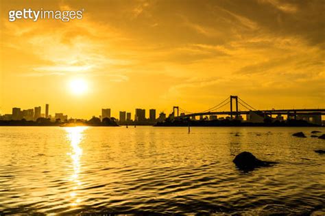 Tokyo bay sunset 이미지 (1148552808) - 게티이미지뱅크