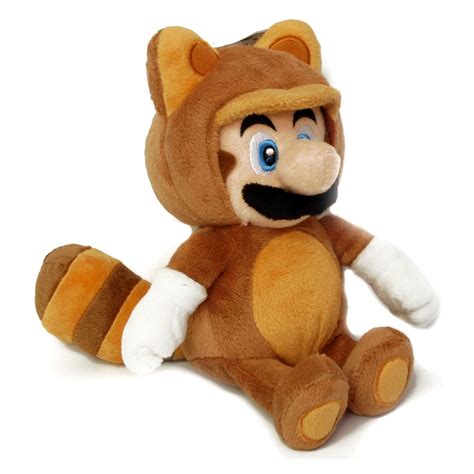 Super Mario Bros. Tanooki 9 Inch Plush Toy