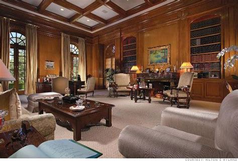 Inside the Spelling Manor | Home libraries, Mansion interior, Celebrity ...