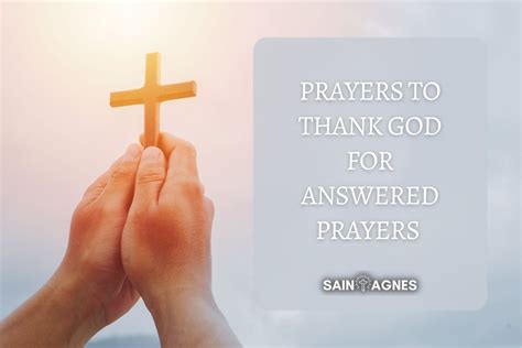 7 Prayers to Thank God for Answered Prayers (With Images)