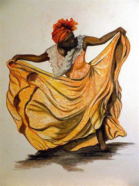 Dance The Bele Poster By Karin Best | Art, Caribbean art, Black art pictures