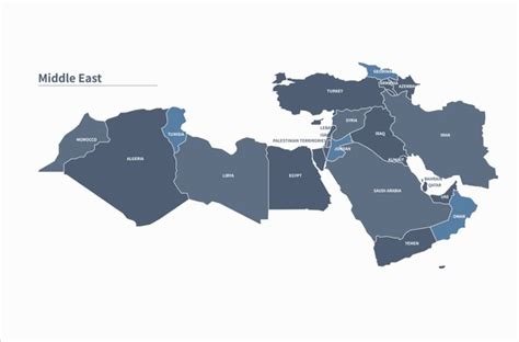 Africa Countries Map Middle East Map: Over 1,751 Royalty-Free Licensable Stock Vectors & Vector ...