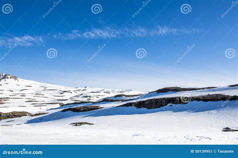 Snowy mountains in Iceland stock image. Image of cool - 50139951