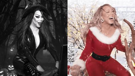 We Now Say Goodbye to Halloween and Hello to Christmas as Mariah Carey ...