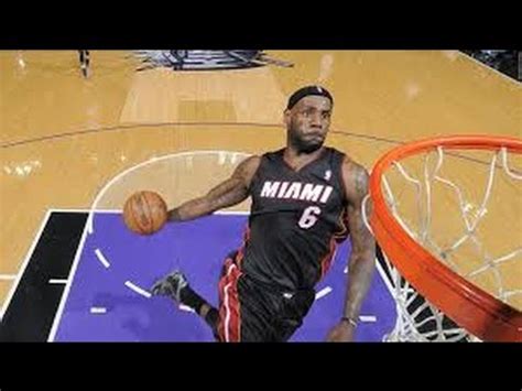 LeBron James Top 10 Slam Dunks /HD/ - YouTube