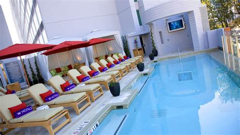 W HOTEL, ATLANTA – BUCKHEAD, WHISKEY BLUE POOL PARTY – HotelSwimmingPools.com