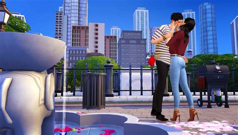 Our First Kiss POSEPACK – Solistair | Sims 4 couple poses, Sims 4, Sims 4 piercings