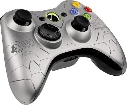 Customer Reviews: Xbox 360 Refurbished Halo Reach Wireless Controller ...