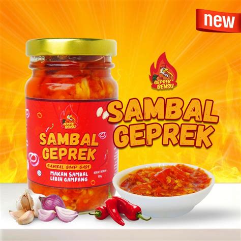 Jual SAMBAL GEPREK BENSU | Shopee Indonesia