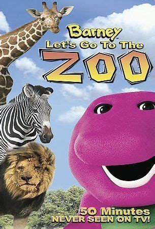 Barney - Let's Go to the Zoo, DVD NTSC,Color,Closed-captioned,Mult ...