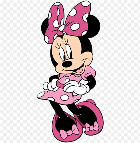 image result for minnie mouse in pink dress - pink minnie mouse clipart PNG image with ...