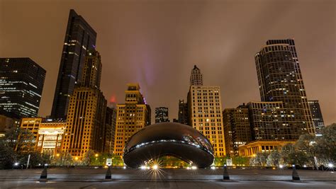 Chicago at Night - Light and Landscapes