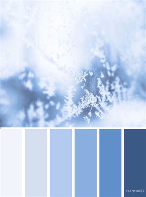 Ice blue color palette , winter colour inspiration, color scheme | Blue color pallet, Blue color ...