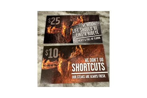 #56 Longhorn Steakhouse gift cards $35 | 7th Annual Habitat "Fore ...