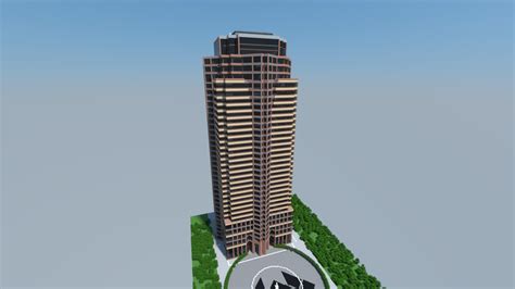 Nakatomi Plaza (Fox Plaza) Minecraft Map