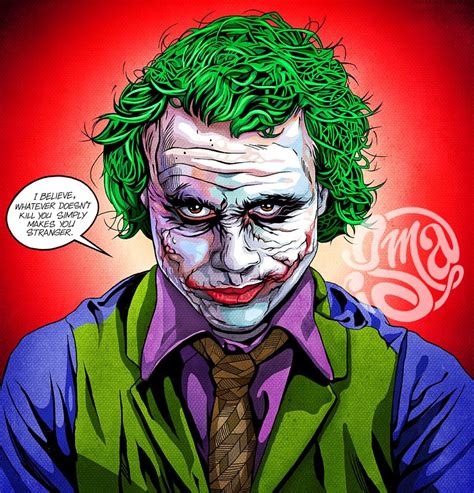 Heath Ledger's Joker | Joker artwork, Joker drawings, Joker art