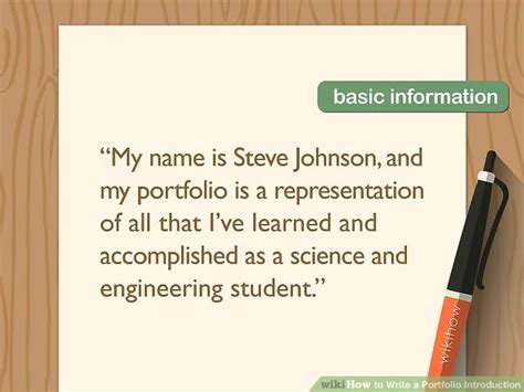 3 Ways to Write a Portfolio Introduction - wikiHow | Writing introductions, Misspelled words ...