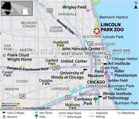 Lincoln Park Zoo, Chicago, IL - Map, Facts, Best time to visit, Location