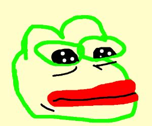 rare pepe - Drawception