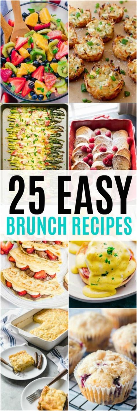 25 Easy Brunch Recipes ⋆ Real Housemoms