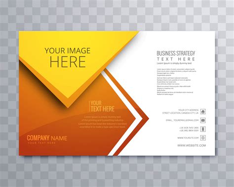 Beautiful business brochure design template vector 246202 Vector Art at ...