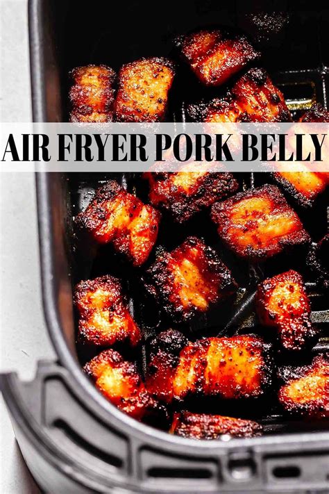 Air fryer pork belly bites – Artofit