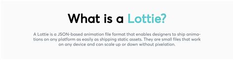 LottieFiles Feature | FREE Animations | Behance